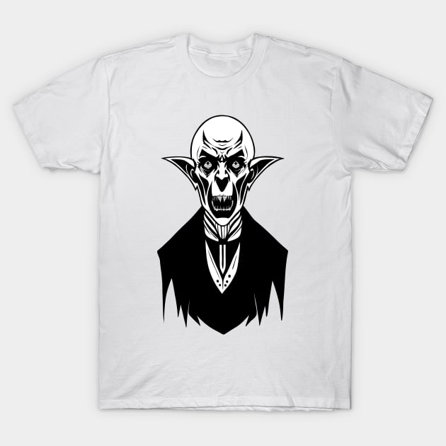 Nosferatu dracula T-Shirt by HeichousArt